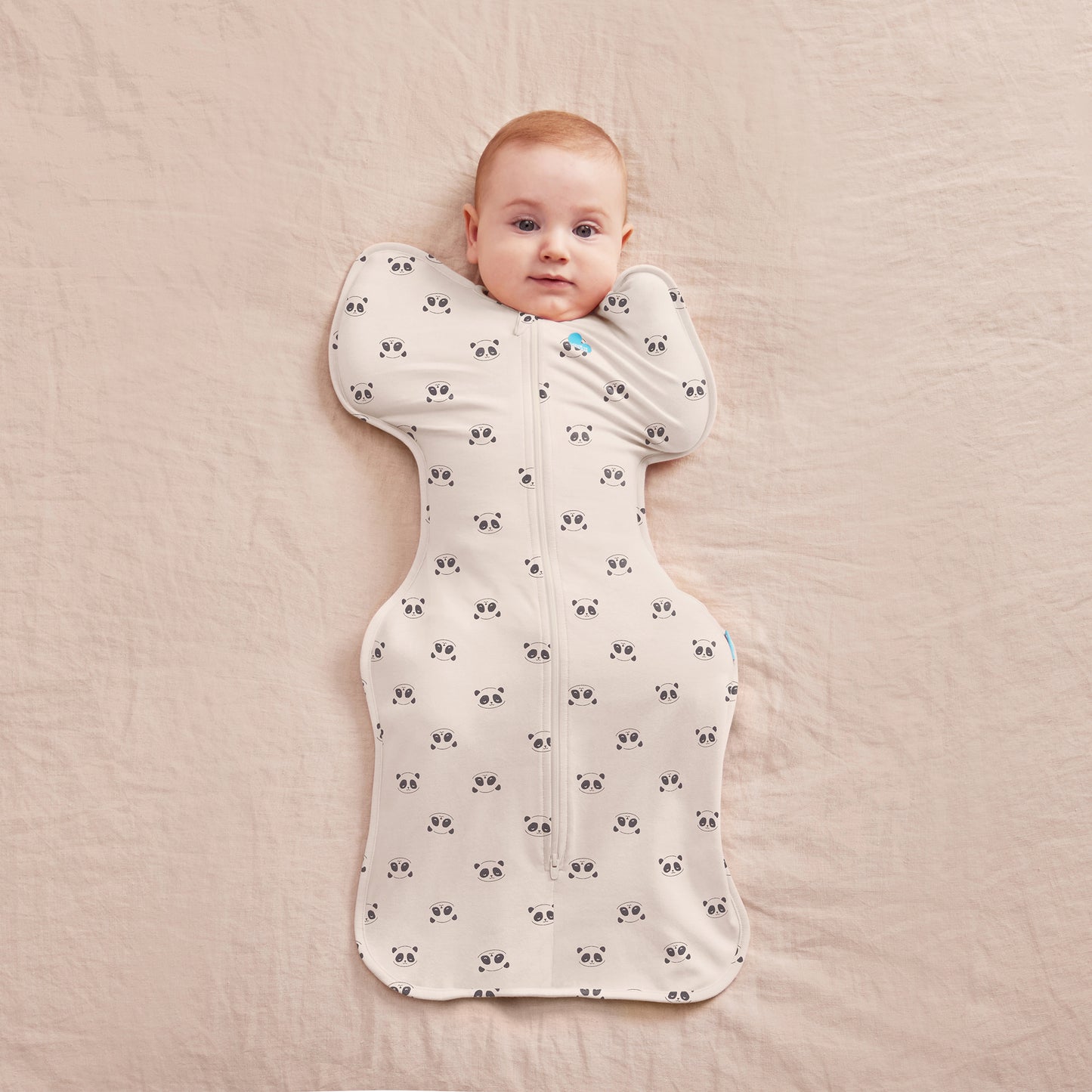 Swaddle Up™  1.0 Tog Sleepy Panda Cream Nb