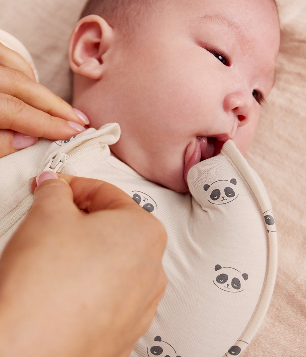 Swaddle Up™  1.0 Tog Sleepy Panda Cream Nb