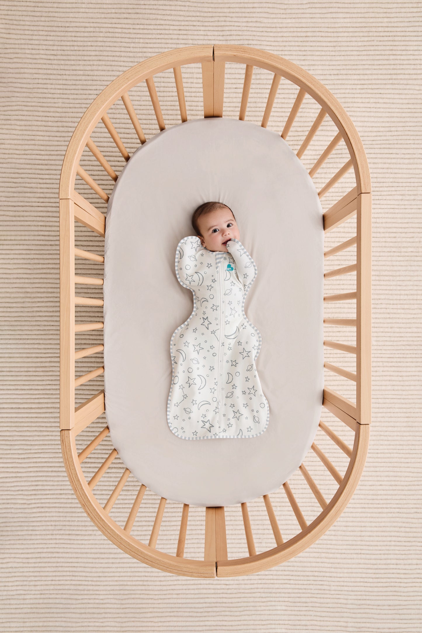 Swaddle Up™ 1.0 TOG Viscose from Bamboo Cream