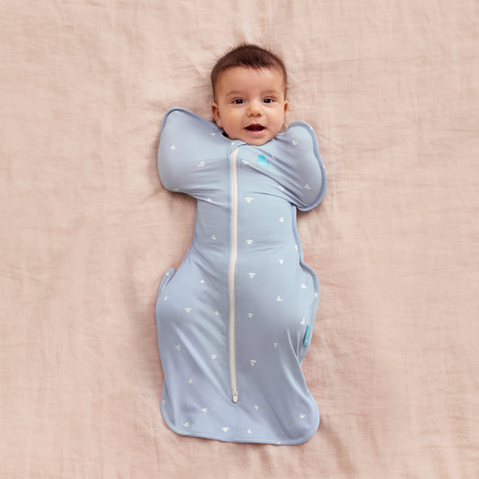 Swaddle Up™  1.0 TOG Bamboo Original Boats NB