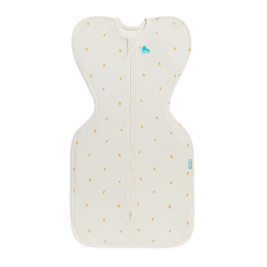 Swaddle Up™ 1.0 TOG Stretch Cotton Bamboo Lemon Cream