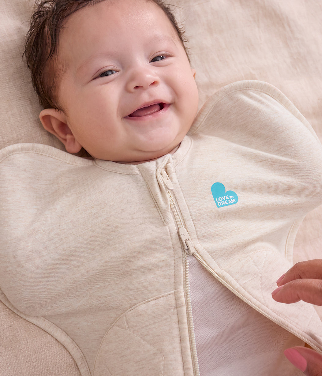 Swaddle Up™ 2.5 TOG Starturn Quilted Oatmeal