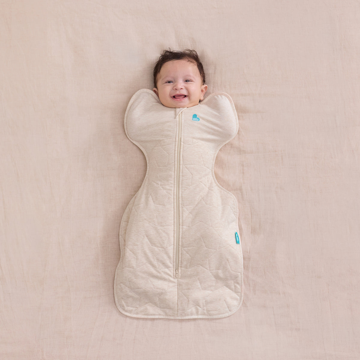 Swaddle Up™ 2.5 TOG Starturn Quilted Oatmeal