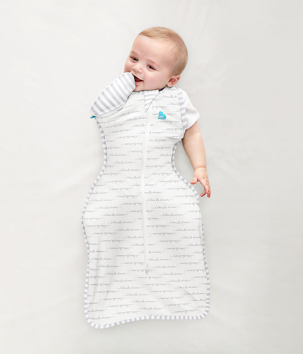 Swaddle Up™ Transition Bag 1.0 TOG Cotton White Dreamer