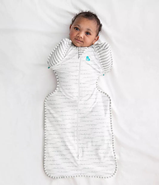 Swaddle Up™ Transition Bag 1.0 TOG Cotton White Dreamer