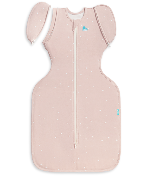 Swaddle Up™ Transition Bag 1.0 TOG Cotton Powder Pink Twinkle