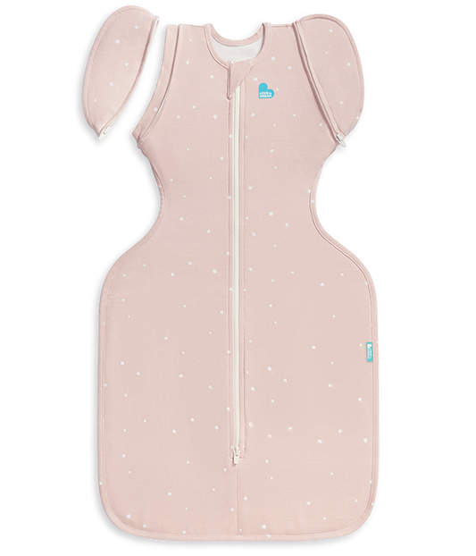 Swaddle Up™ Transition Bag 1.0 TOG Cotton Powder Pink Twinkle