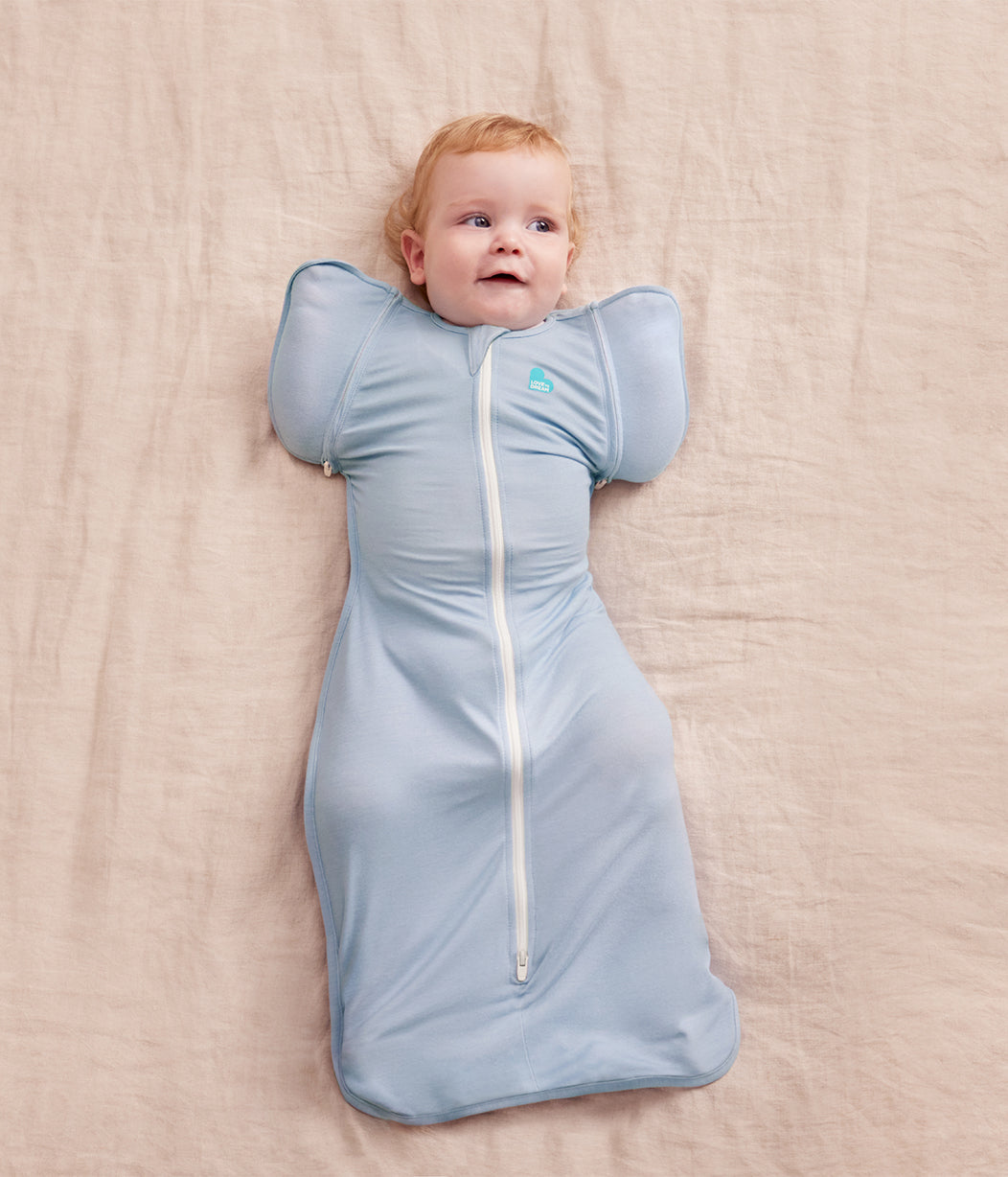 Swaddle Up™ 0.2 TOG Transition Bag Soft Blue