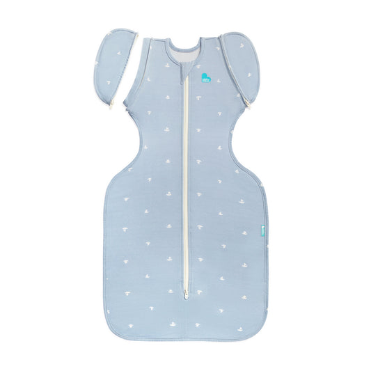 Swaddle Up™ Transition Bag 1.0 TOG    Bamboo Boats Mist Blue M