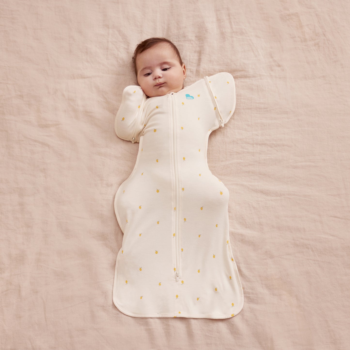 Swaddle Up™ Transition Bag 1.0 TOG Viscose From Bamboo Lemons Cream M