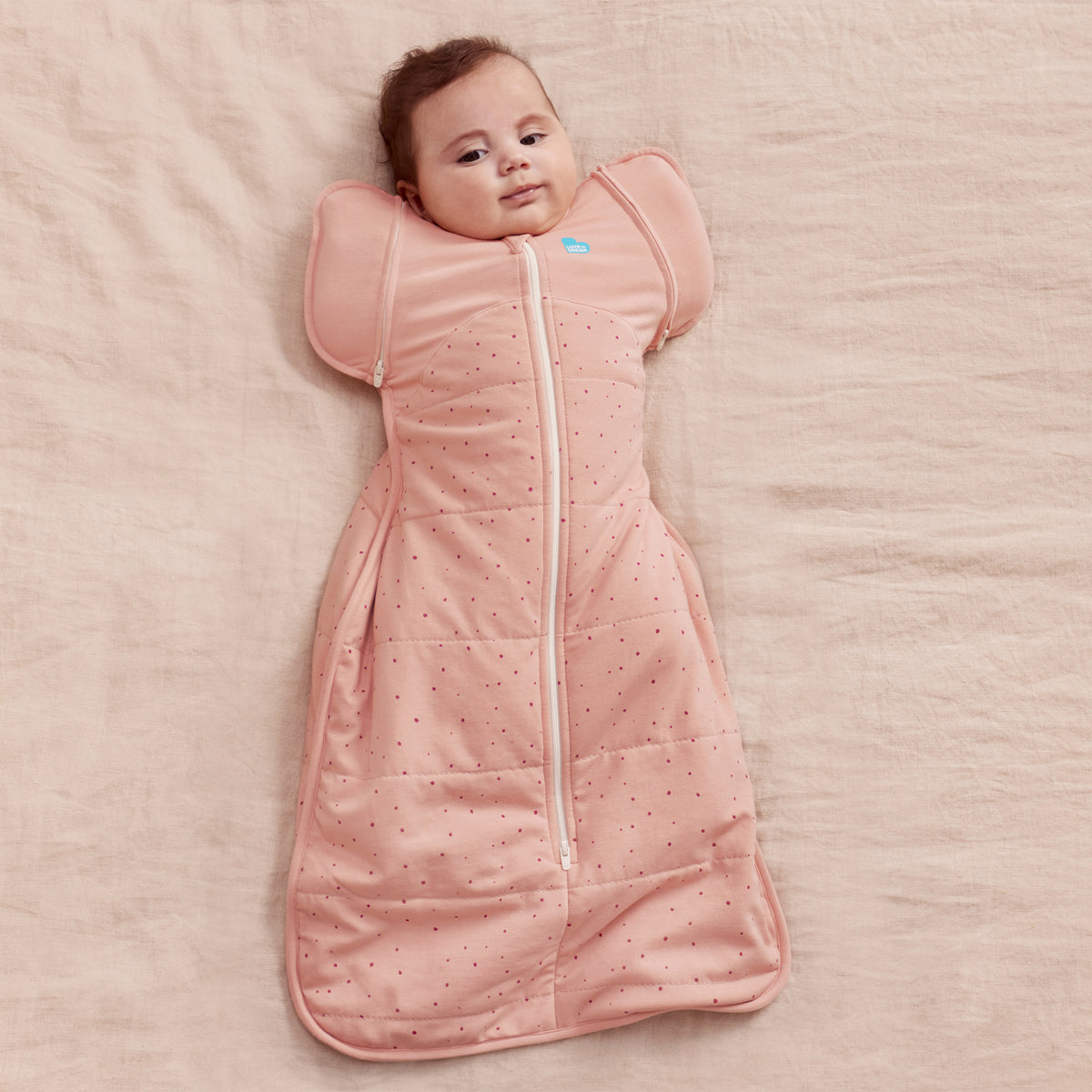 Swaddle Up™ Transition Bag 2.5T Quilted Pebbles Rose