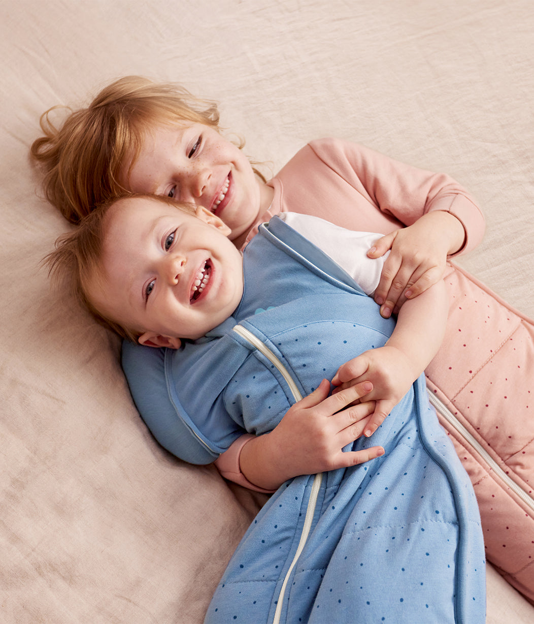 Swaddle Up™ Transition Bag 2.5 TOG Quilted Pebbles Storm Blue