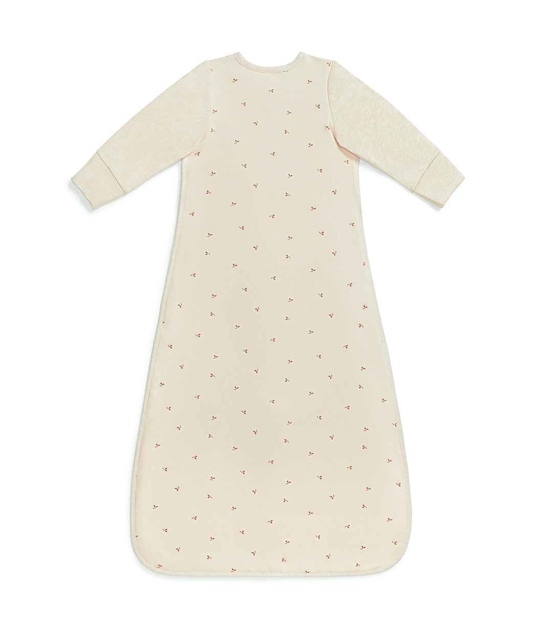 Sleep Bag Long Sleeve 1.5 TOG Cotton Oatmeal Twigs