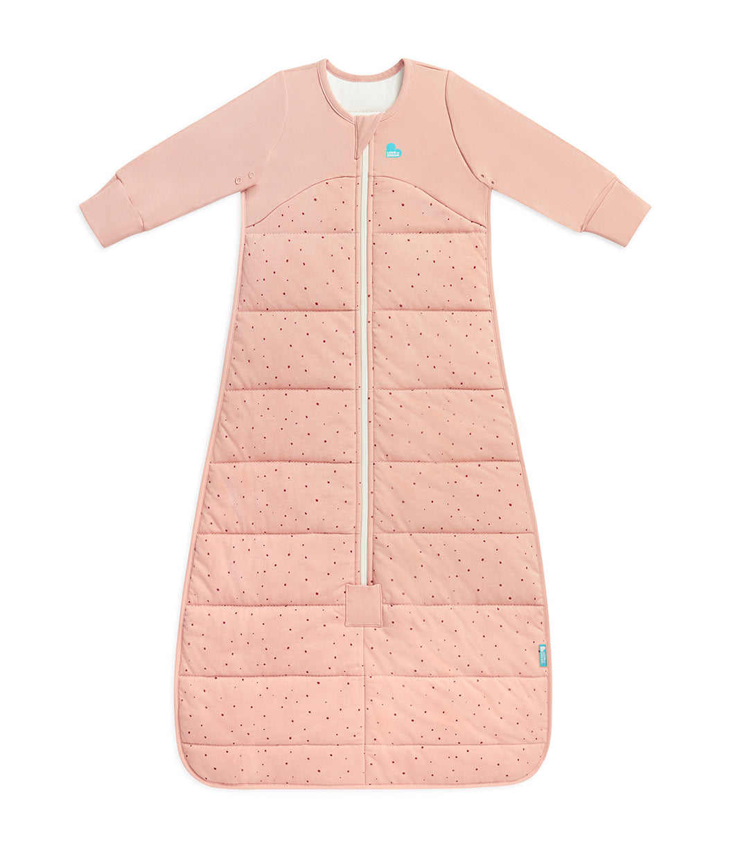 Sleep Bag Long Sleeve 2.5 TOG Cotton Rose Pebbles