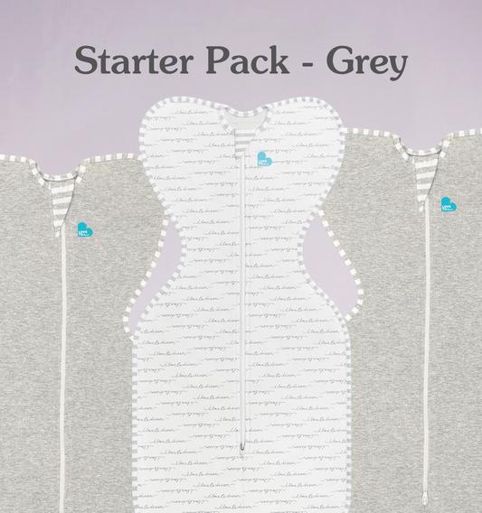 Swaddle Up™ Stage One Starter Pack Grey