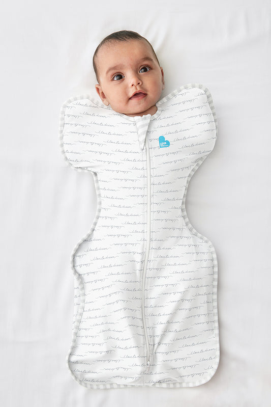 Swaddle Up™ 1.0 TOG Cotton White Dreamer