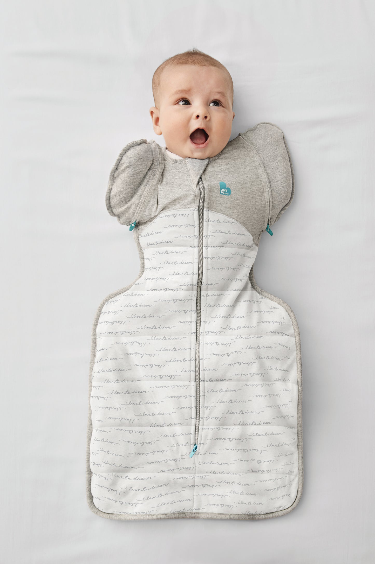 Swaddle Up™ Transition Bag 2.5 TOG Cotton White Dreamer