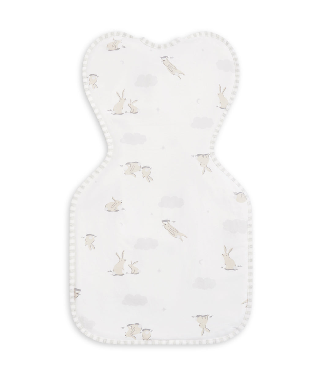 Swaddle Up™ 1.0 TOG Cotton White Cloud Bunnies