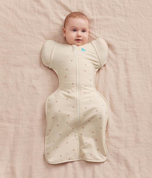Swaddle Up™ Transition Bag 1.5 TOG Cotton Oatmeal Twigs