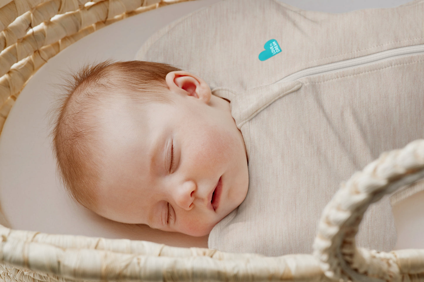 Swaddle Up™ 1.0 TOG Cotton Oatmeal